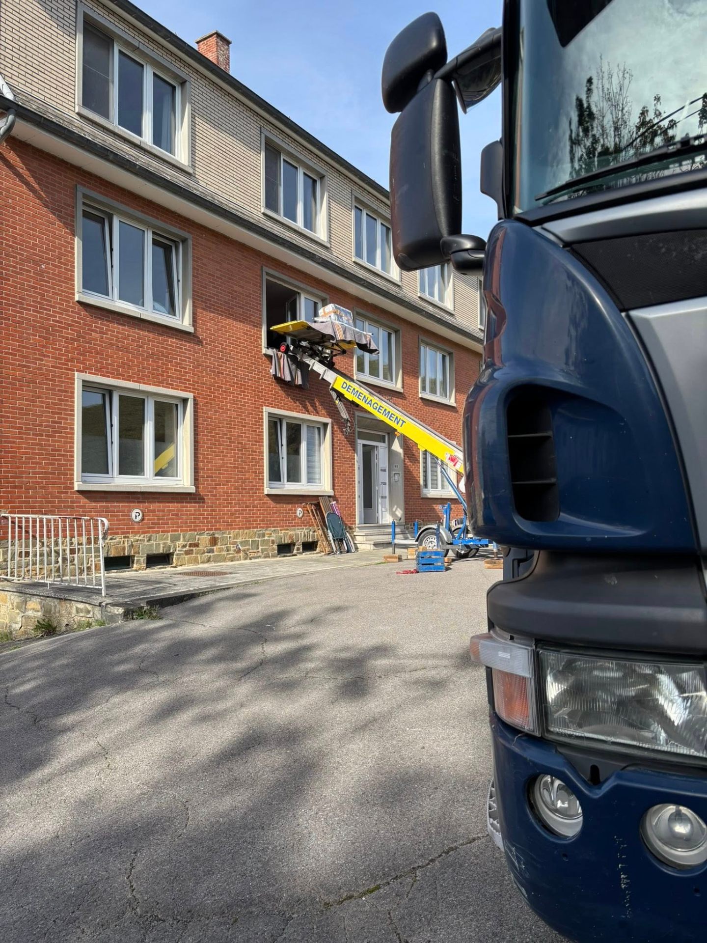 Chargement par balcon